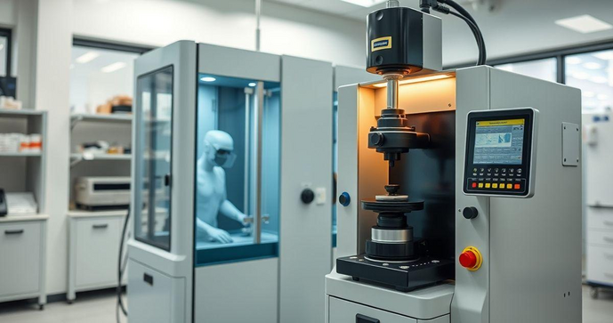 Máquina universal de ensaios como solução para testes precisos