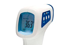 Calibração rbc termômetro infravermelho