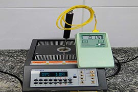 Laboratório para calibrar termômetros