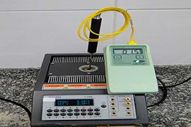 Laboratório para calibrar termômetros Laboratório para calibrar termômetros
