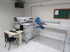 Laboratório de aferição de equipamentos