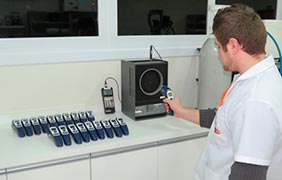 Calibração de equipamentos para laboratório
